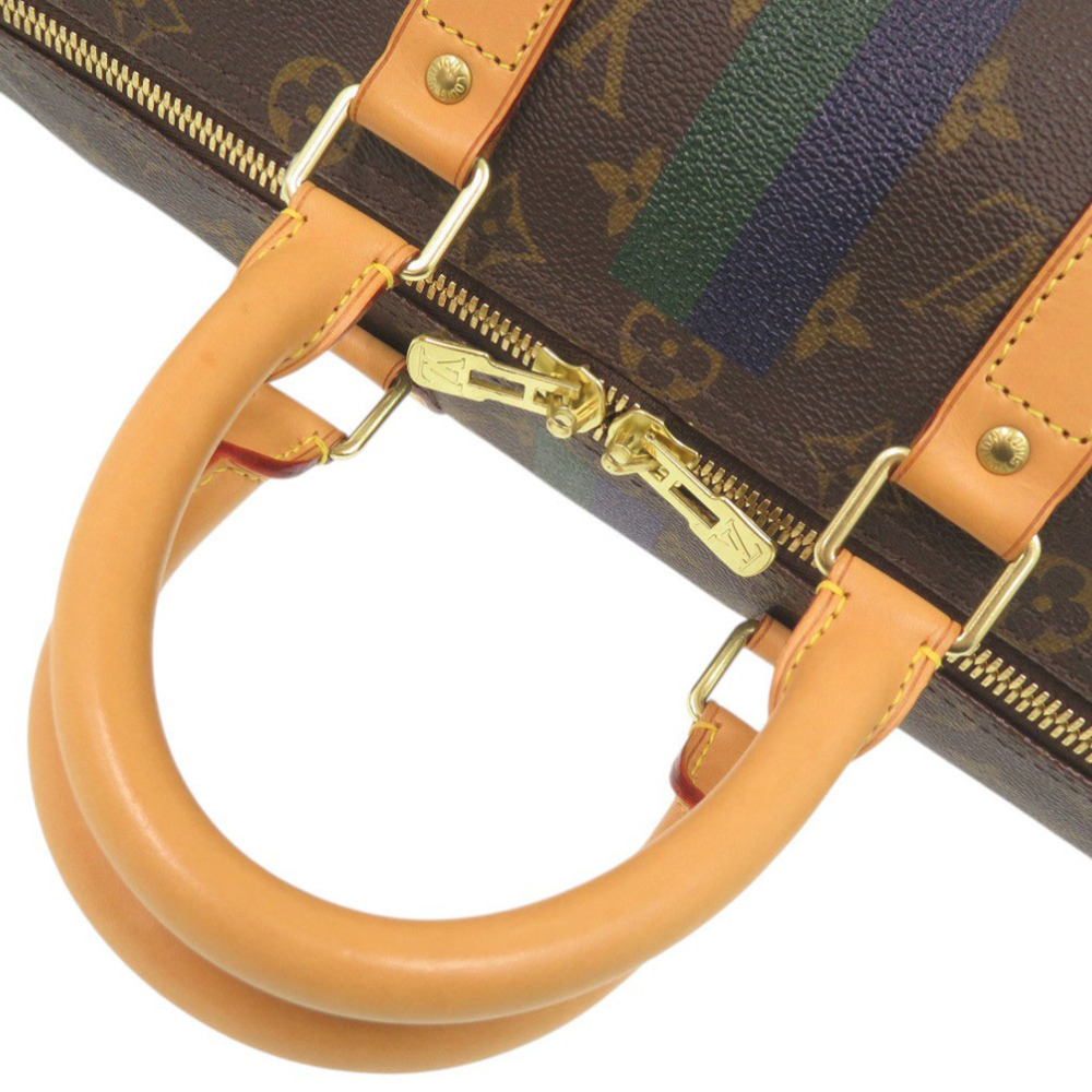 LOUIS VUITTON Brown Monogram Boston Bag - Picture 6 of 10